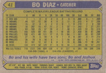 Card back