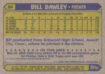 Card back