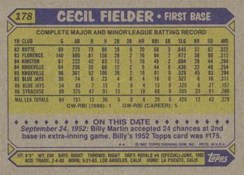 Card back