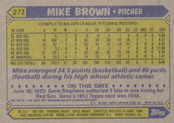 Card back