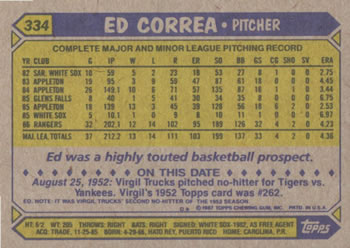 Card back