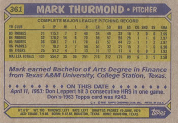 Card back