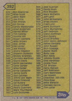 Card back