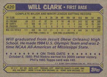 Card back
