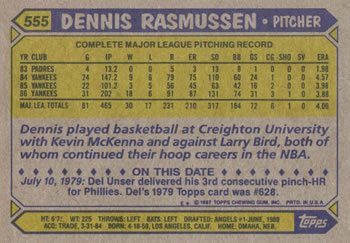Card back