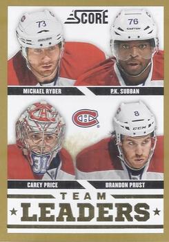 Brandon Prust / Carey Price / Michael Ryder / P.K. Subban