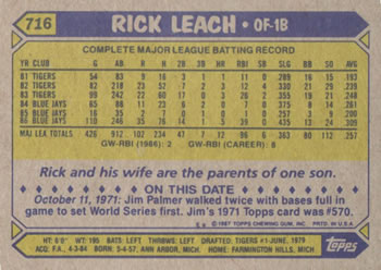 Card back