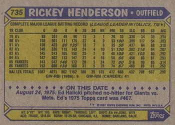 Card back
