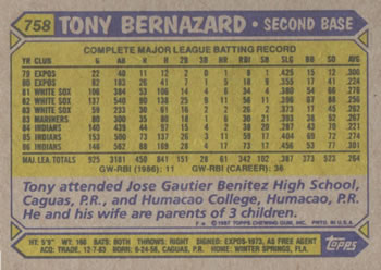 Card back