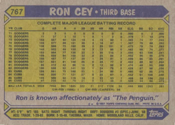 Card back