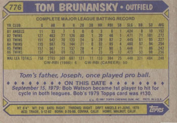 Card back