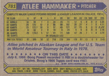 Card back