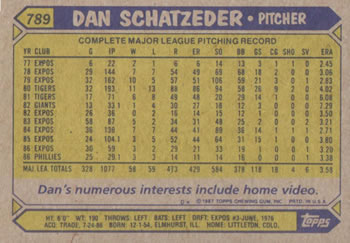 Card back