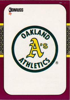 A's Logo/Checklist