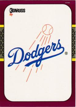 Dodgers Logo/Checklist