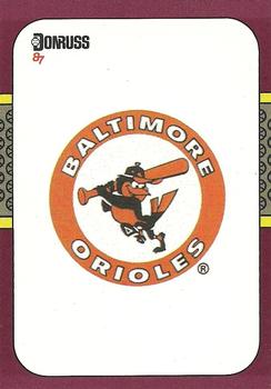 Orioles Logo/Checklist
