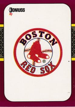 Red Sox Logo/Checklist