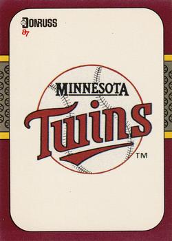 Twins Logo/Checklist