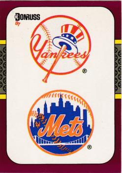 Yankees and Mets Logos/Checklists