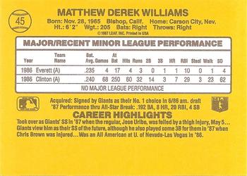 Card back