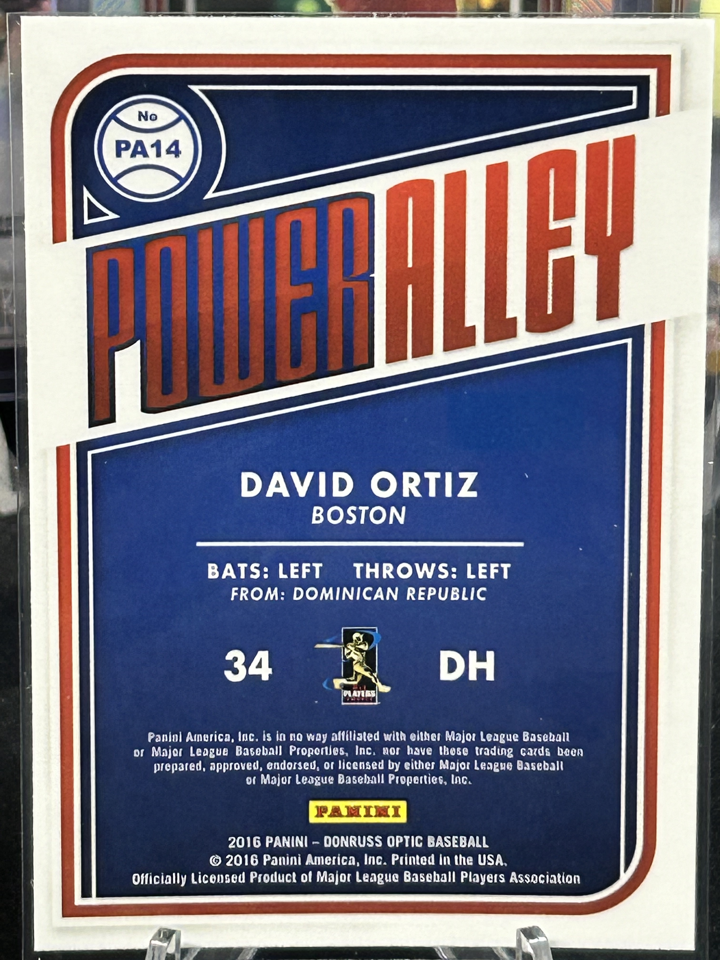 Card back
