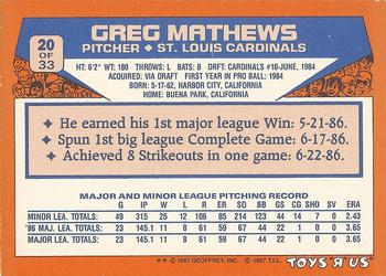 Card back