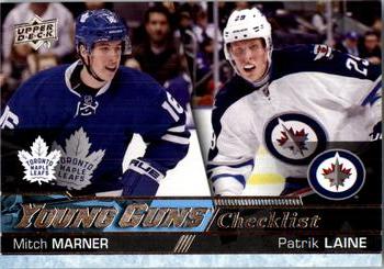 Young Guns Checklist (Mitch Marner / Patrik Laine)