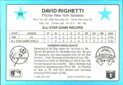Card back