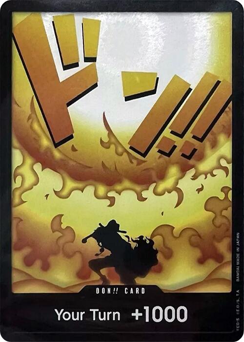 DON!! Card (Portgas.D.Ace) (Devil Fruits Collection Vol. 2)