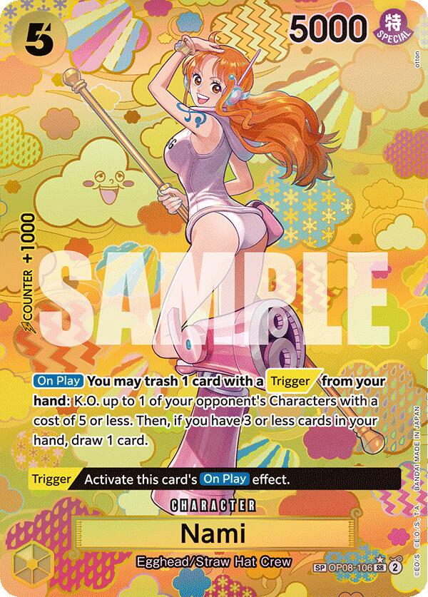 #OP08-106 Nami (SP)