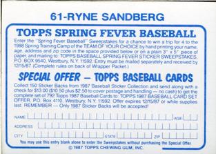 Card back