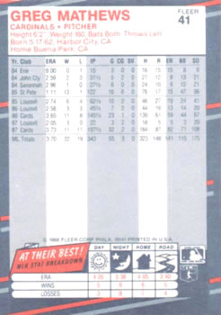 Card back