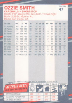 Card back