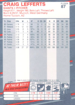 Card back