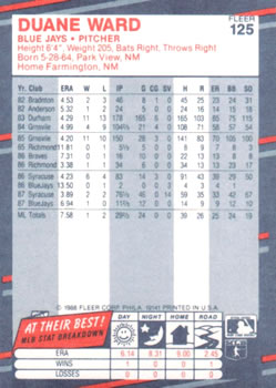Card back