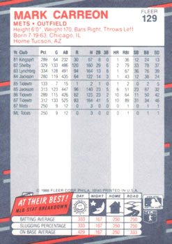 Card back