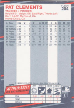 Card back