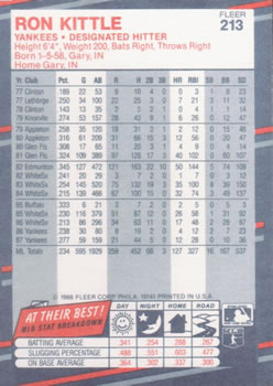 Card back