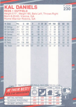 Card back