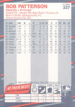 Card back