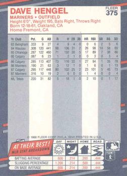 Card back