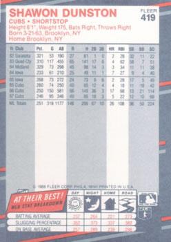 Card back