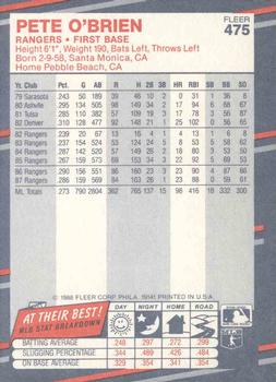 Card back