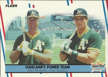 Oakland's Power Team (Mark McGwire / Jose Canseco)