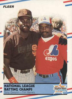 National League Batting Champs (Tony Gwynn / Tim Raines)