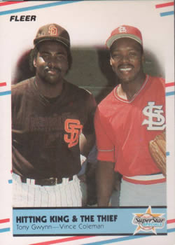 Hitting King &amp; the Thief (Tony Gwynn / Vince Coleman)