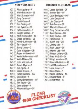 Checklist: Mets / Blue Jays / Brewers / Expos