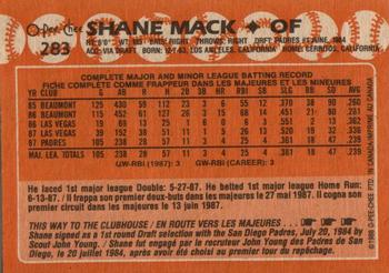 Card back