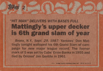 Card back