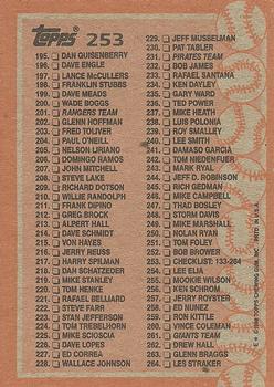 Card back
